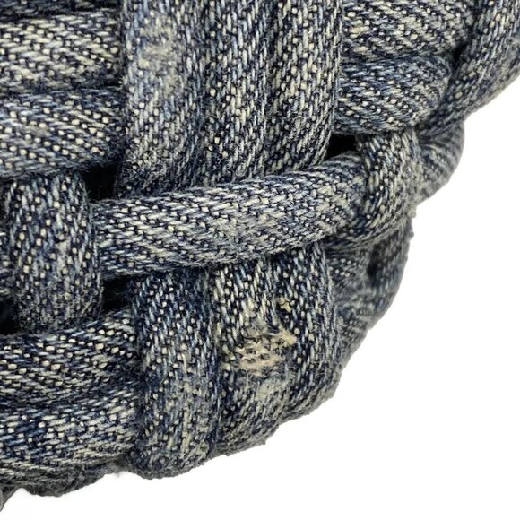 Auth BALENCIAGA Bistro XS Basket 671342 Blue Denim - Tote Bag - Picture 11 of 16